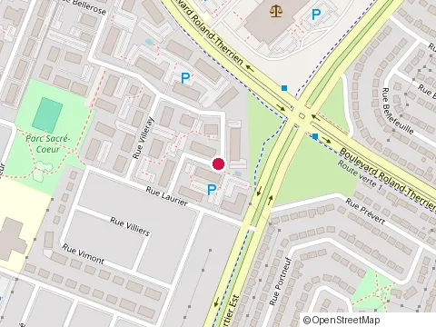 Location of le Garbadrom at 550 Rue Varennes, Longueuil