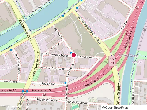 Location of le Groupe Guy at 4850 avenue Dunn, Montréal