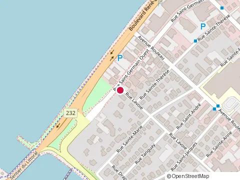 Location of le Moussonneur Café Lounge at 173 Rue Saint-Germain O, Rimouski