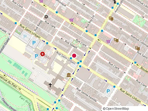 Location of le Royal Urbain at 112-3777 Rue Saint-Urbain, Montréal