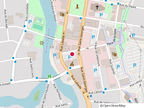 Location of le Soleo at 261 Rue Saint-Georges, Saint-Jérôme