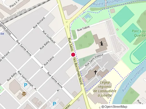 Location of le Spag Express Epicerie at 93 St Charles Borromee S, Joliette
