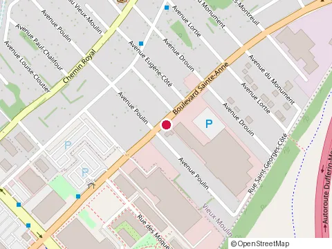 Location of le Velo Vert at 3030 Boulevard Sainte-Anne, Québec