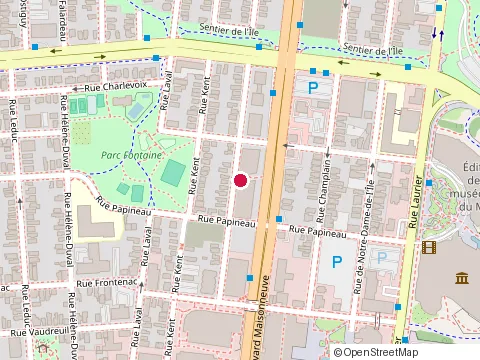 Location of le Vibe - Gatineau at 78 Rue Dollard-des Ormeaux, Gatineau