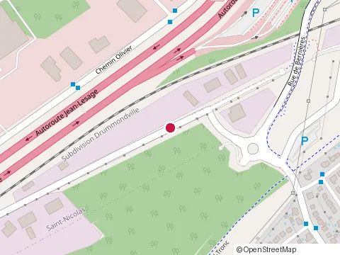 Location of Leblanc Alcide & Bernard Inc at 791 chemin Industriel, Saint-Nicolas