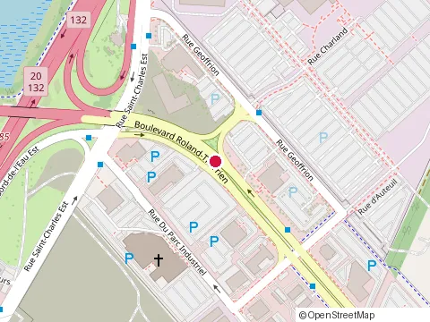 Location of Lehoux Boivin at 101 boulevard Roland-Therrien # 120, Longueuil