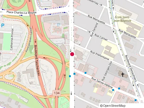 Location of Lemmel Dessureault Avocats - Droit Familial at 1128 Rue Saint-Laurent O, Longueuil