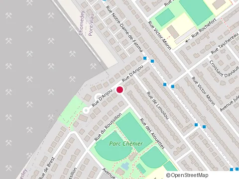 Location of les Associés de Laval at des Rue des Alouettes 580, Laval