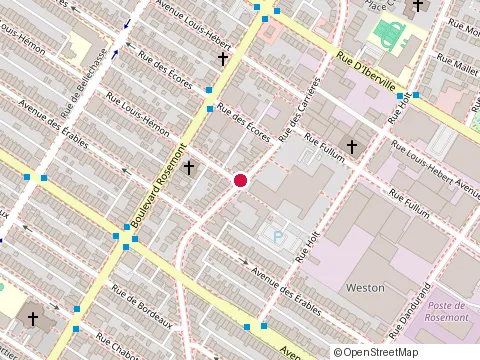 Location of les Carrosseries J P d Inc at 2250 Rue des Carrières, Montréal