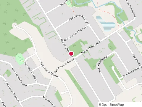 Location of les Constructions François Roberge Inc. at 742 Rue Seigneuriale, Québec