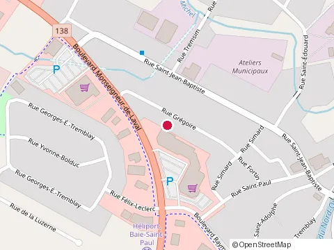 Location of les Entreprises Régis Gagnon Inc at 3 Rue Félix Leclerc, Baie-Saint-Paul