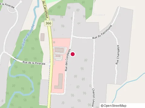 Location of les Entreprises Valex at 46 Rue des Conifères, Val-des-Monts