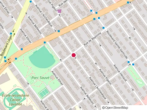 Location of les Entretrises Danair at 11355 avenue l'Archeveque, Montreal-Nord