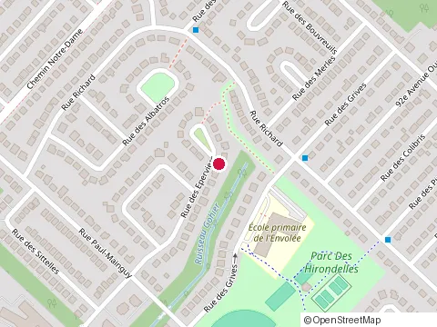 Location of les Génies de la Rénovations at 28 Rue des Éperviers, Blainville