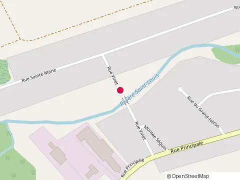 Location of les Habitations Rb at 890 rue Vinet, Salaberry-de-Valleyfield