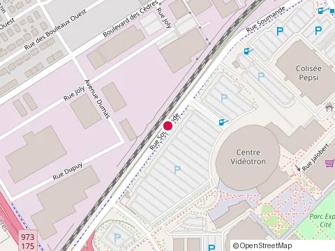 Location of les Halles Fleur de Lys at 245 Rue Soumande, Québec