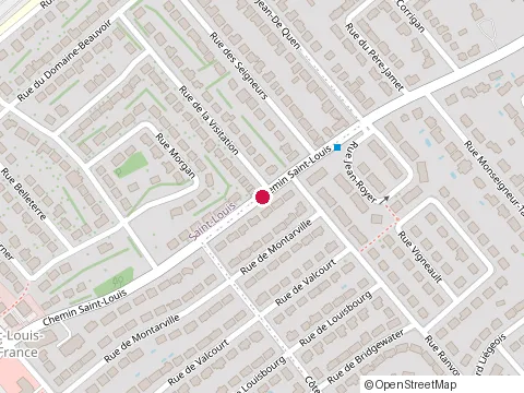 Location of les Pinceaux d'Or at 2768 chemin Saint-Louis, Québec