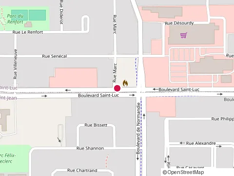 Location of les Produits Murphco Ltée at 19 Rue Saint-Gérard, Saint-Jean-sur-Richelieu