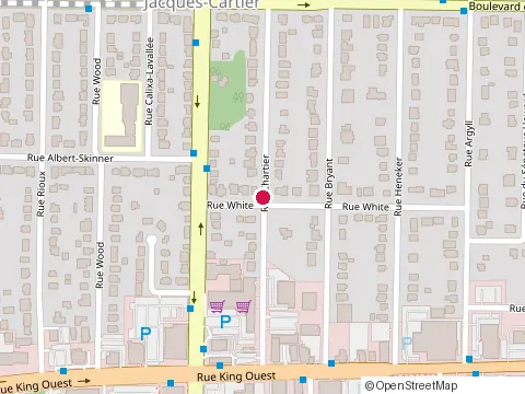 Location of les Scouts de l'Erable at Chartier 75 Rue, Sherbrooke