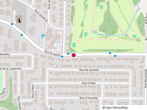 Location of les Services Financiers de l'Estrie at 767 Rue Paul-Desruisseaux, Sherbrooke