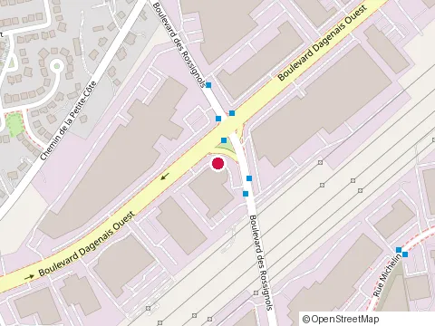 Location of les Services Pédagogiques Math et Mots at Canada Laval 5540, Québec