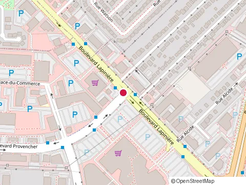 Location of les Toitures E Bourgeois Inc at 1340 boulevard Provencher Local 1, Brossard
