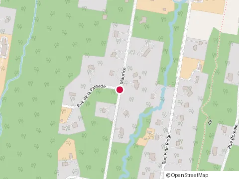 Location of les Toitures Vallée at 1350 Rue Maurice, Saint-Lazare