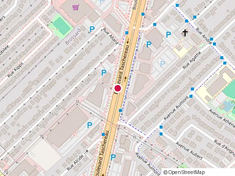 Location of Lexus Gabriel Brossard at 5770 Boulevard Taschereau, Brossard