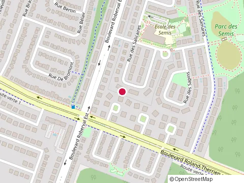 Location of Lhdrs at 201-1070 Rue du Sauvignon, Longueuil