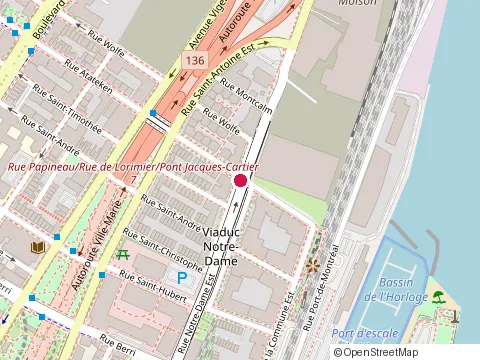 Location of Librairie Coopsco at 1111 Rue Notre-Dame O, Montréal
