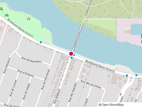 Location of Ligne-Ultra at 347 Rue Brébeuf, Sainte-Catherine