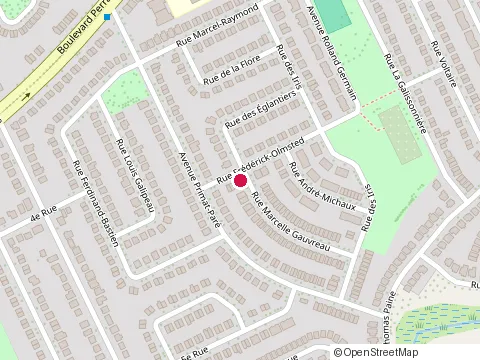 Location of Lobeva at 10292 Rue des Églantiers, Montréal