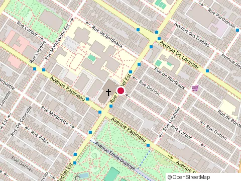 Location of Lofts Jacques-Cartier- #221665 at 4046 Cartier H2K4G4, Montréal