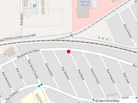 Location of Logimec Inc at 71 Rue Black, Salaberry-de-Valleyfield