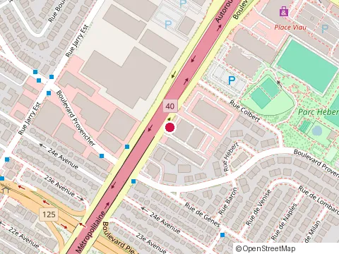 Location of Lombardi Honda Montréal at 4356 Boulevard Métropolitain Est, Montréal