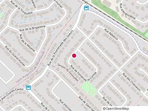Location of Louise Dubois Acupuncture at 1085 Rue de Fontenay-le-Comte, Québec