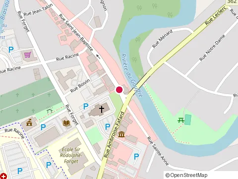 Location of Lounge Corp.O at 23 Rue Saint-Jean-Baptiste, Baie-Saint-Paul