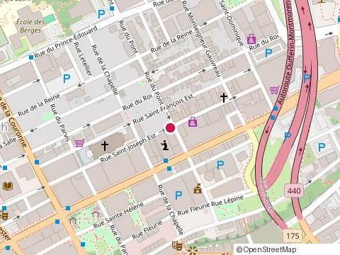 Location of Lucie Côté Cuisine at 644 Rue Saint-Joseph E, Québec
