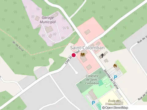 Emplacement de M Potvin Electrique au 504 Côte Saint-Paul, Saint-Colomban