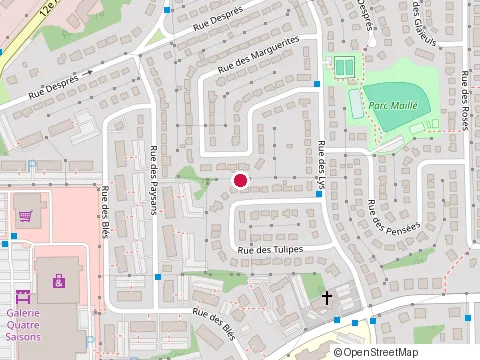 Location of M.B. Rénov, Sherbrooke