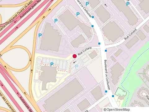 Location of Ma Carrière Se Dessine at 2100 Rue Cunard, Laval