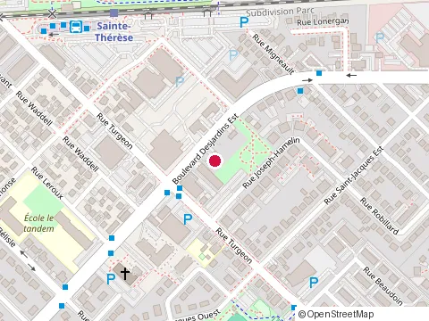 Location of Maçonnerie 5 Étoiles at 39 Rue Émilie Desjardins, Blainville