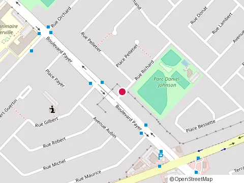 Location of Maison Adaptee du Quebec at Rue Richard Saint-Hubert 4990, Saint-Hubert