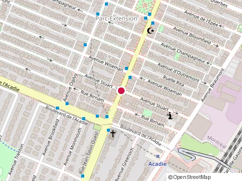 Location of Maison Indian Curry at 996 Rue Jean-Talon O, Montréal