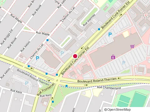 Location of Maison Mpf Inc at 842 Boulevard Curé-Poirier Ouest, Longueuil