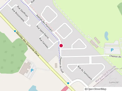 Location of Maisons Modèles et Bureau des Ventes Capella Sainte-Julie at 64 avenue des Pionniers, Sainte-Julie