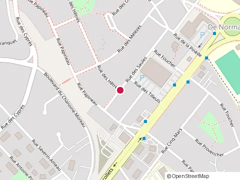 Location of Maisons Usinées Expo Inc at 999 chemin des Sables, Trois-Rivières