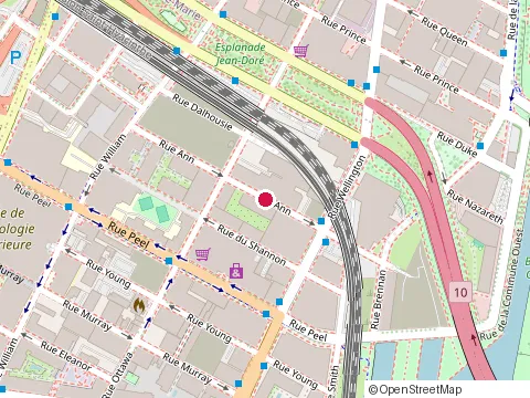 Location of Mano Cornuto at 988 Ottawa St, Montréal