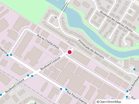 Location of Manufacture de Meubles at 6950 boulevard Couture, Saint-Léonard