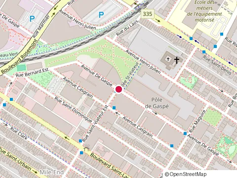 Location of Marchand Houle & Associés at 165 Rue Saint-Viateur Est, Montréal